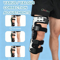 Daily Use Adjustable OA Unloader Knee Brace,Fit for Pain Relief Walking Support