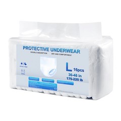 Adult Disposable Underwear Pull On Up Brief Diapers Men Women L Size 64 Count