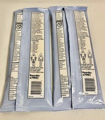 Stryker Sage 7991 Bath Hygienic Full-Body Washcloths Fragrnce Free 2 Pks of 8