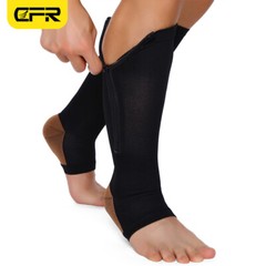 Copper Zipper Compression Socks Support Graduated Stockings Calf Leg Mens Women