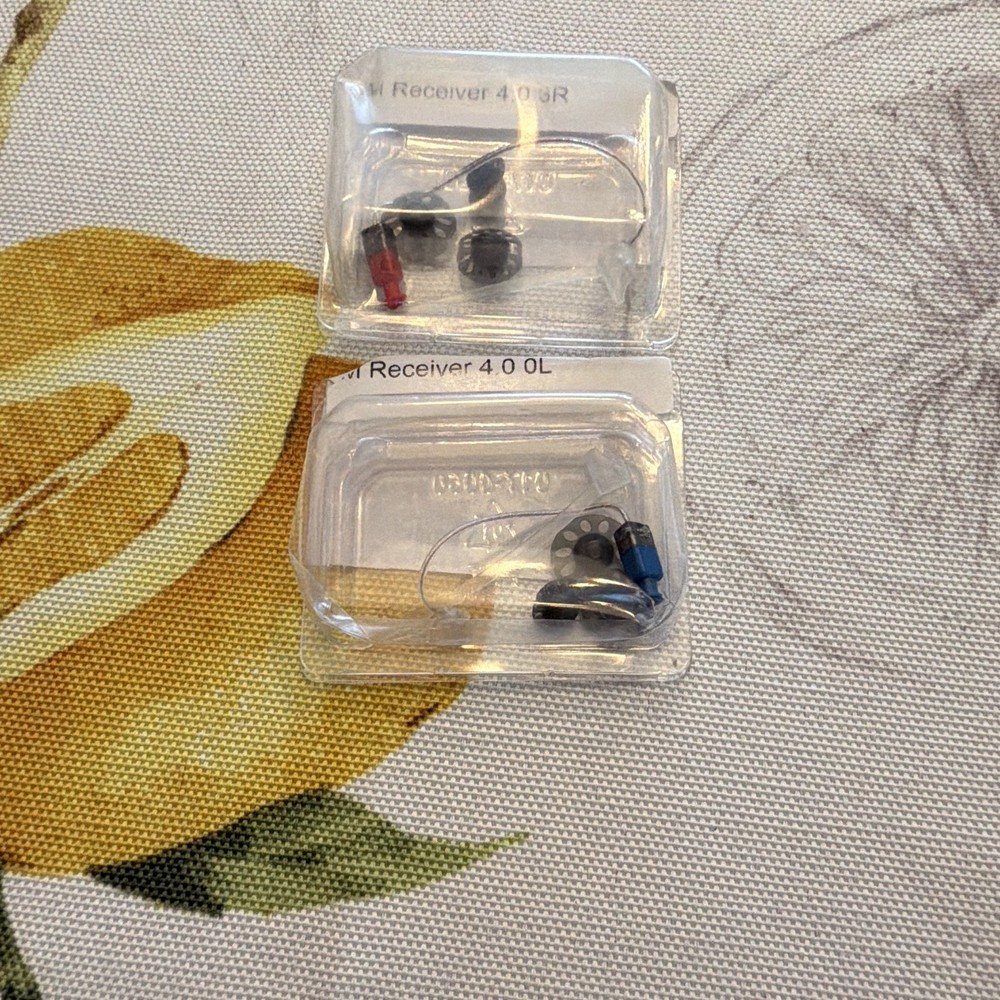Hearing Aid Receiver Replacement Part Black, Compatible w/ Receiver 4.0 3R 0L