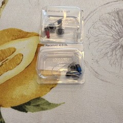 Hearing Aid Receiver Replacement Part Black, Compatible w/ Receiver 4.0 3R 0L