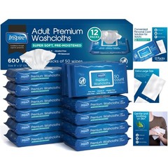 600 Count Disposable Adult Wipes – Perfect for Caregivers and Seniors