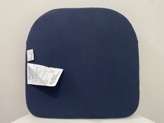 Tempur-Pedic Memory Foam Seat Cushion in Navy Blue Medium, Open Box