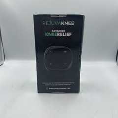 REJUVA KNEE Advanced Knee Relief Wireless Rechargeable Knee Brace Gray- NIB