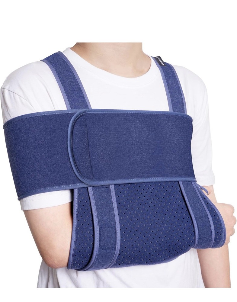 Velpeau Medical Arm Sling Shoulder Immobilizer Medium Blue Cotton See Notes