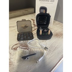 Hearing Aids Rechargeable with Noise Cancelling, Hearing Amplifier with 5 Levels