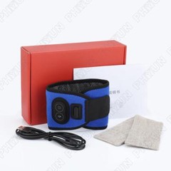 USB Electric Heated Wrist Massage Hand Joint Pain Relief Health Care Brace Blue