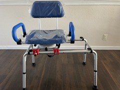 Journey Health Softsecure Rotating Transfer Tub Bench Shower Chair For Inside