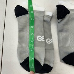 PA Plus 6 Pack Ankle Compression Socks Running Dry Moisture Adult Size L / XL