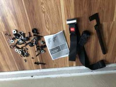 Metrits Vision Sport Power Wheelchair Seat Belt, Manual, Joystick Bracket & Mis.