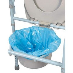 Carex Commode Liners Holds 2 Quarts Liquid, 4 Packs of 7 ea, 28 Count