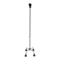 Stainless Steel Stretchable Walking Cane For Elderly Mobility Aid 9-Gear Height