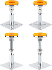 4 Pack Adjustable Anti-Slip Floor Jacks – Stabilize RV Steps 5.7″ to 8