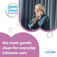 3 Pack WaterWipes for Adults – 90 Sensitive XL Wipes, 99.9% Water, Daily Use New