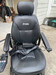 Pride Mobility Jazzy Air 2 Med Elevating Seat Powerchair