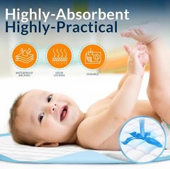 MED PRIDE Disposable Underpads 23“ X 36“ Incontinence Pads, Chux, Bed Covers,