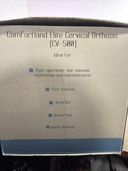 Cervical Collar Comfortland Elite Orthosis CV-500 Universal Sz. Maximum Support