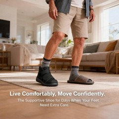 SANGENG Closed Post Op Shoe – Fracture Walking for Women & Men – L