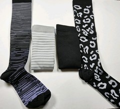 Unbranded Compression Lot Of 4 Pairs Socks Size S/M