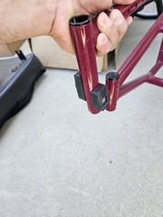 Quickie Ts Tilt In Space Leg Rest Legrest Footrest Foot Rest Used
