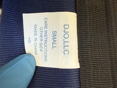 DJO Knee Brace Immobilizer Size Small Blue