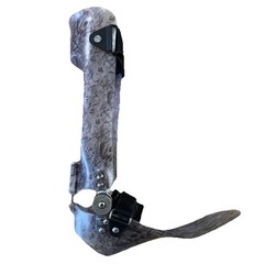 AFO Molded Hinged Left Brace Support Orthosis ANKLE Foot Small Adult