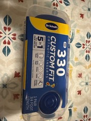 Dr. Scholl’s CF 330 Custom Fit Orthotic Inserts Dr Scholls 3/4 Foot CF330 New