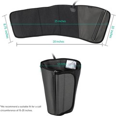 QUINEAR Air Compression Leg Massager for Circulation & Pain Relief, Adjustable