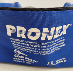 Pronex Pneumatic Cervical Traction System Device w/bag & instructions SIZE L