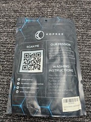 Koprez Unisex Medical Grade Compression Knee Sleeve Blue 4XL