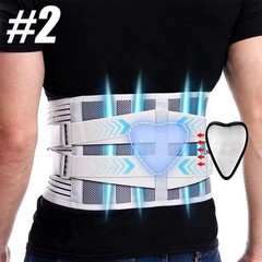 Adjustable Lumbar Support Belt for Men and Women, Back Support for Pain Relief