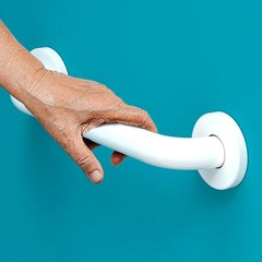 16/24 inch Bathroom Basic Grab Bar, 304 Stainless steel bar, White Color