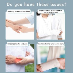 Wrist Support Plate Adjustable Night Hand Splint Brace Orthopedic Wrist Rest.