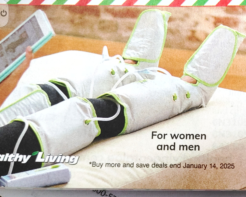 air compression boots for legs and thigh wraps with variable settings