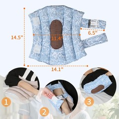 1 PCS Colorful Pattern Elbow Protector Elderly Adjustable Pressure Sore Pad