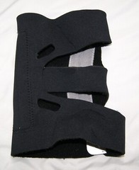 futuro knee brace adult adjustable hook and loop closure black
