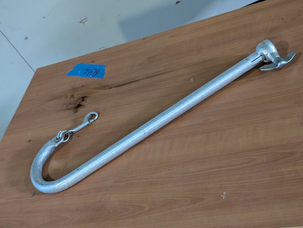 Unbranded Medical Stainless Steel Hook Candy Cane Stirrup Holder Assy Component