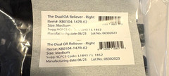 NEW Dr Med.l DRMS Dual OA Reliever Left & Right Knee Brace KB0104 Medium WITH EX