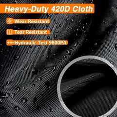 Mobility Scooter Cover Heavy Duty Waterproof for 49″L x 23″W x 39″ H 420D us