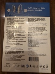 Ceretone Beacon Noise Canceling Bluetooth OTC Hearing Aids Clear Calls And Music