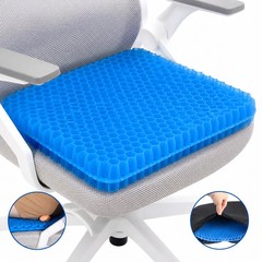 Gel Seat Cushion Pressure Relief Honeycomb Non Slip Office Chair Car Seat Cushio