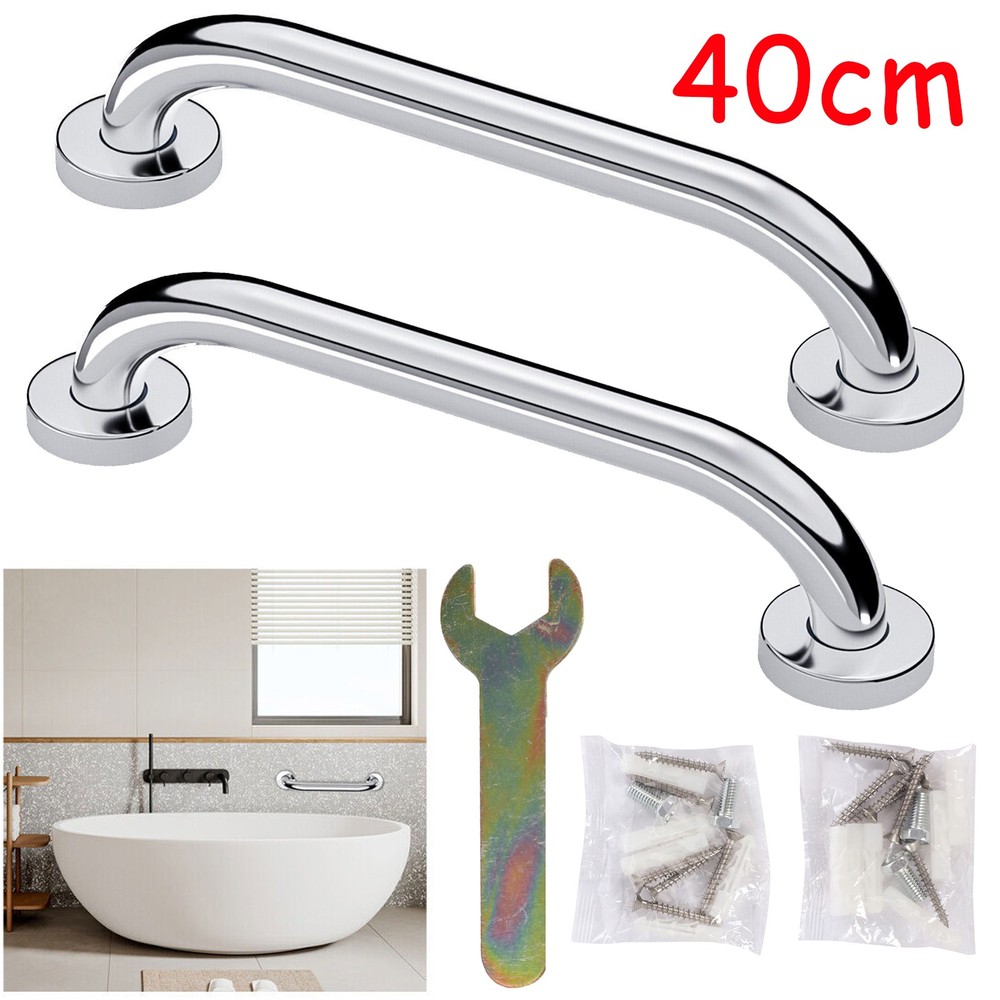 Bathroom Shower Grab Bar Handle Safety Hand Rail Support Bar Stainless Steel US