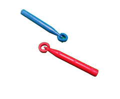 Hearing Aid Indicators Pair of Right and Left (Red and Blue) Unbranded
