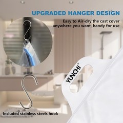 Upgraded Extra Long Leg Cast Cover – Perfect for Showering with Safety Features