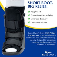 CAM Fracture Walking Boot Medical Recovery Protection and Ankle Support