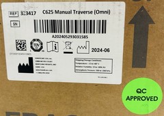 handicare C-625 Manual Traverse (Omni) Fixed Ceiling Lift {323417} MFG 2024-06