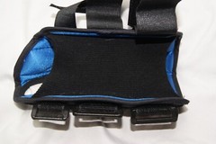 ossur wrist brace right hand XS extra small hook and loop closure black 445