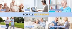 Rechargeable Digital sound amplifier BTE Hearing aid smart noise reduction HD