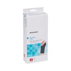 McKesson Single-Pull Lace Closure / Hook and Loop Strap Closure Wrist Brace